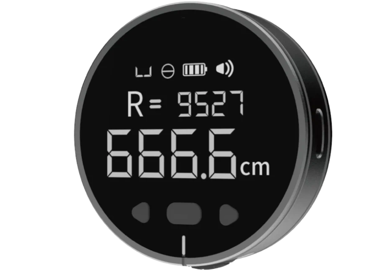 Электронная линейка Duka Small Q Electronic Ruler (Black/Черный)