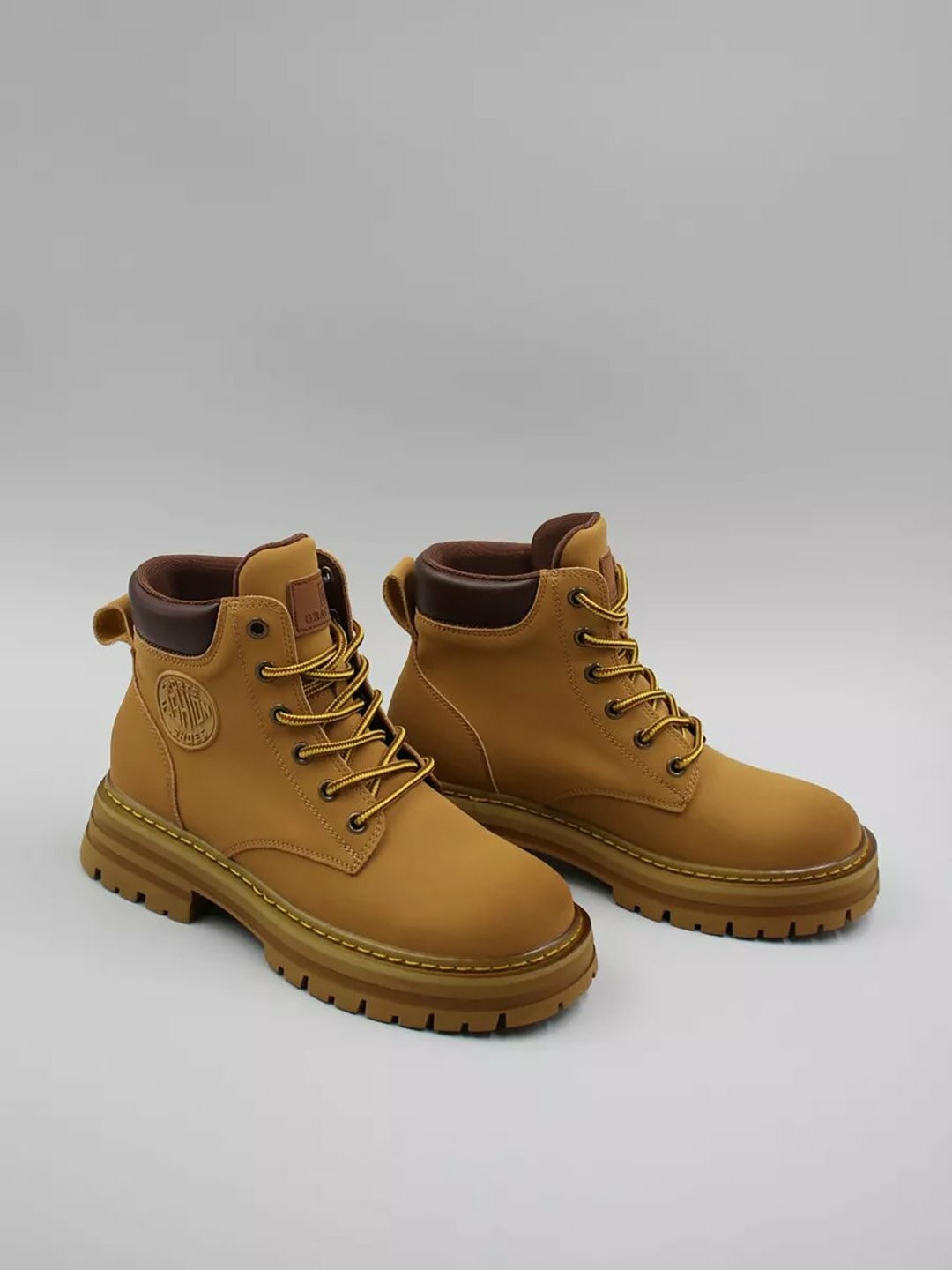 Ботинки тимберленды, размер 38, Желтый — фото 1