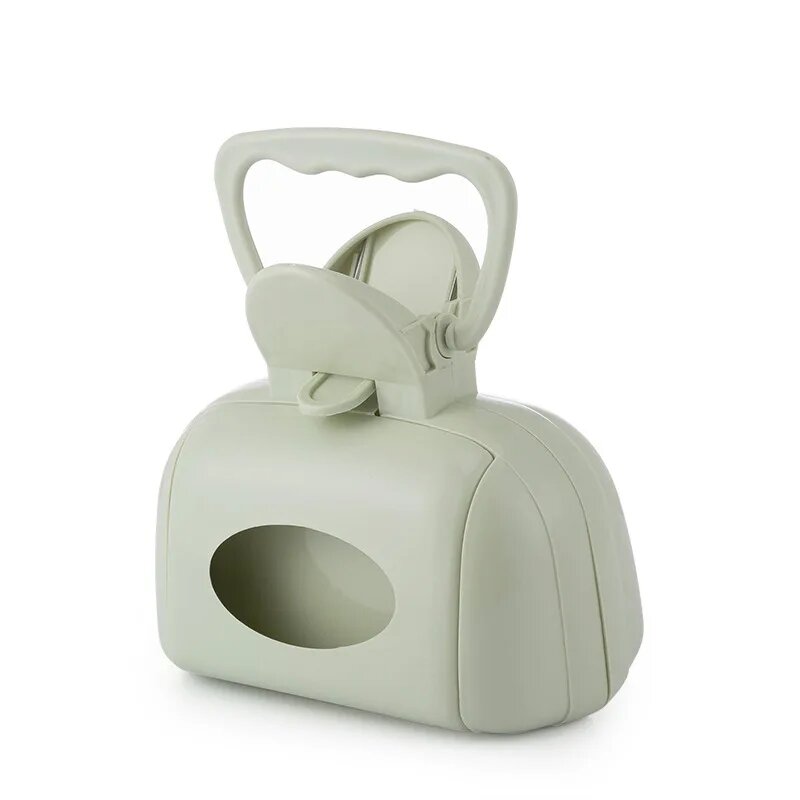 Совок для уборки собачьего помета Pet Poop Picker green