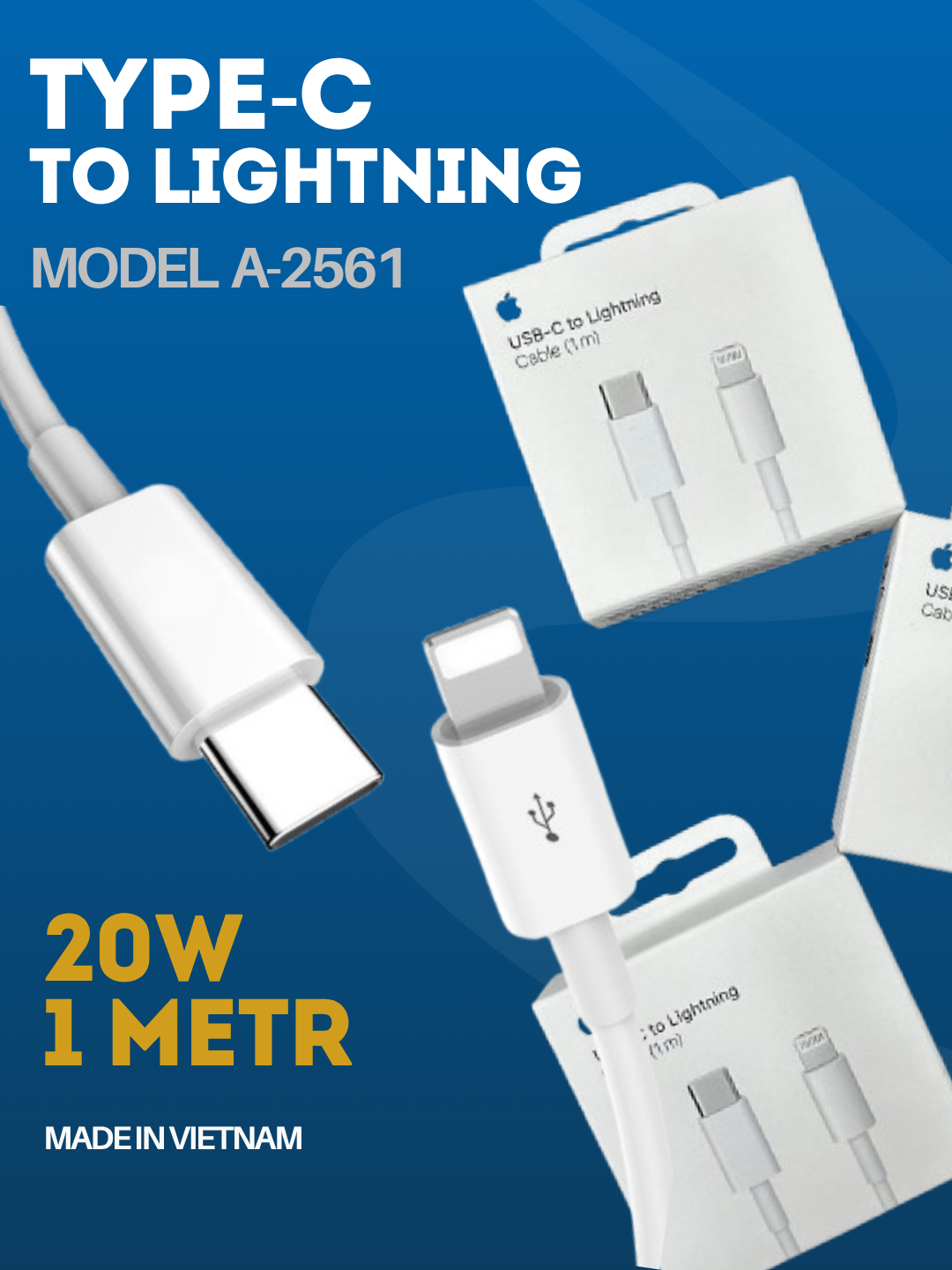 Айфон кабель Type-C to Lightning USB проводной Apple кабель, Зарядки для Айфон - для iPhone 7, X, 11, 12, 13, 14 Pro Max