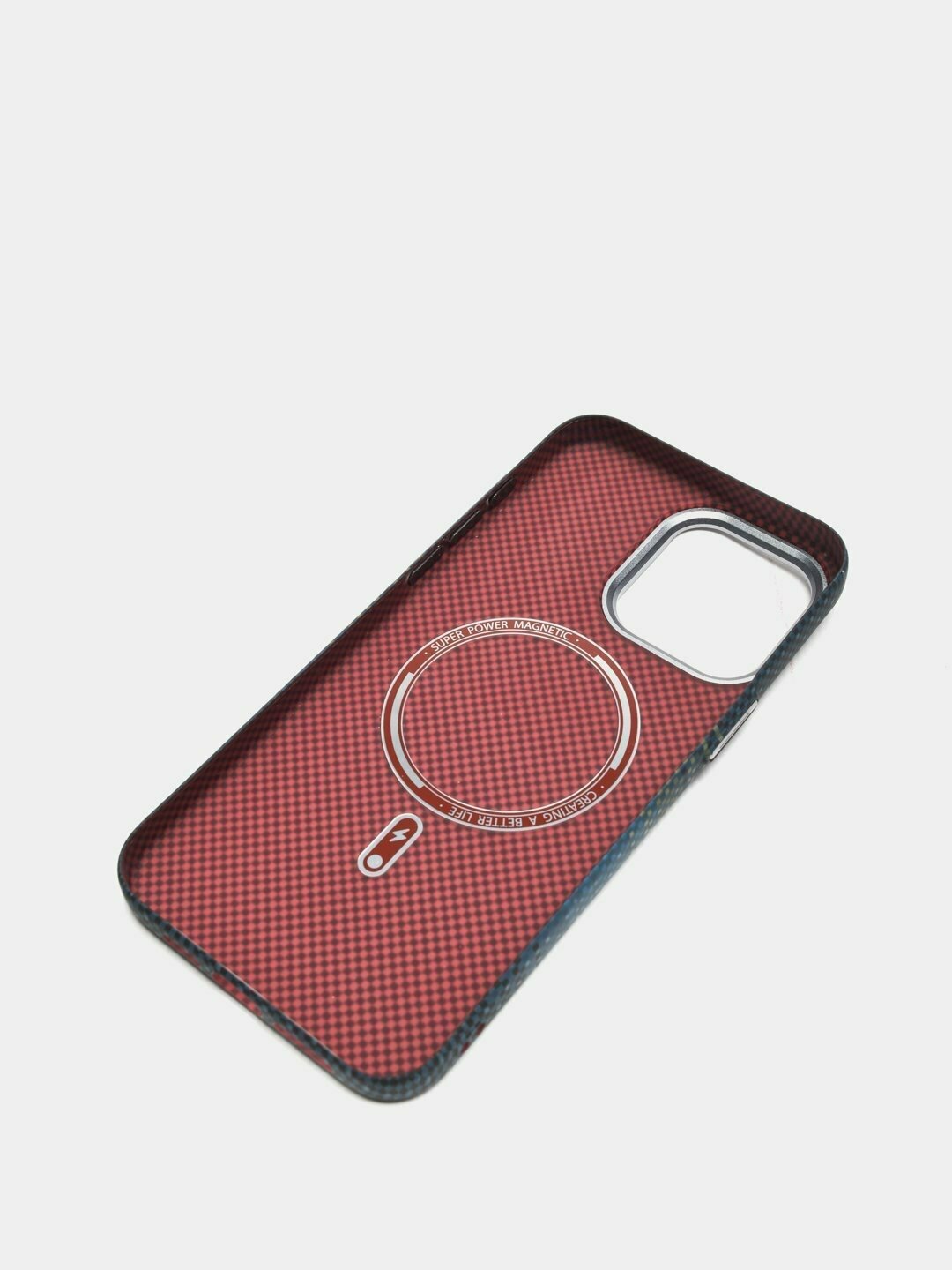 Чехол с карбоновой текстурой, совместимый с, для iPhone 15 Pro — фото 1