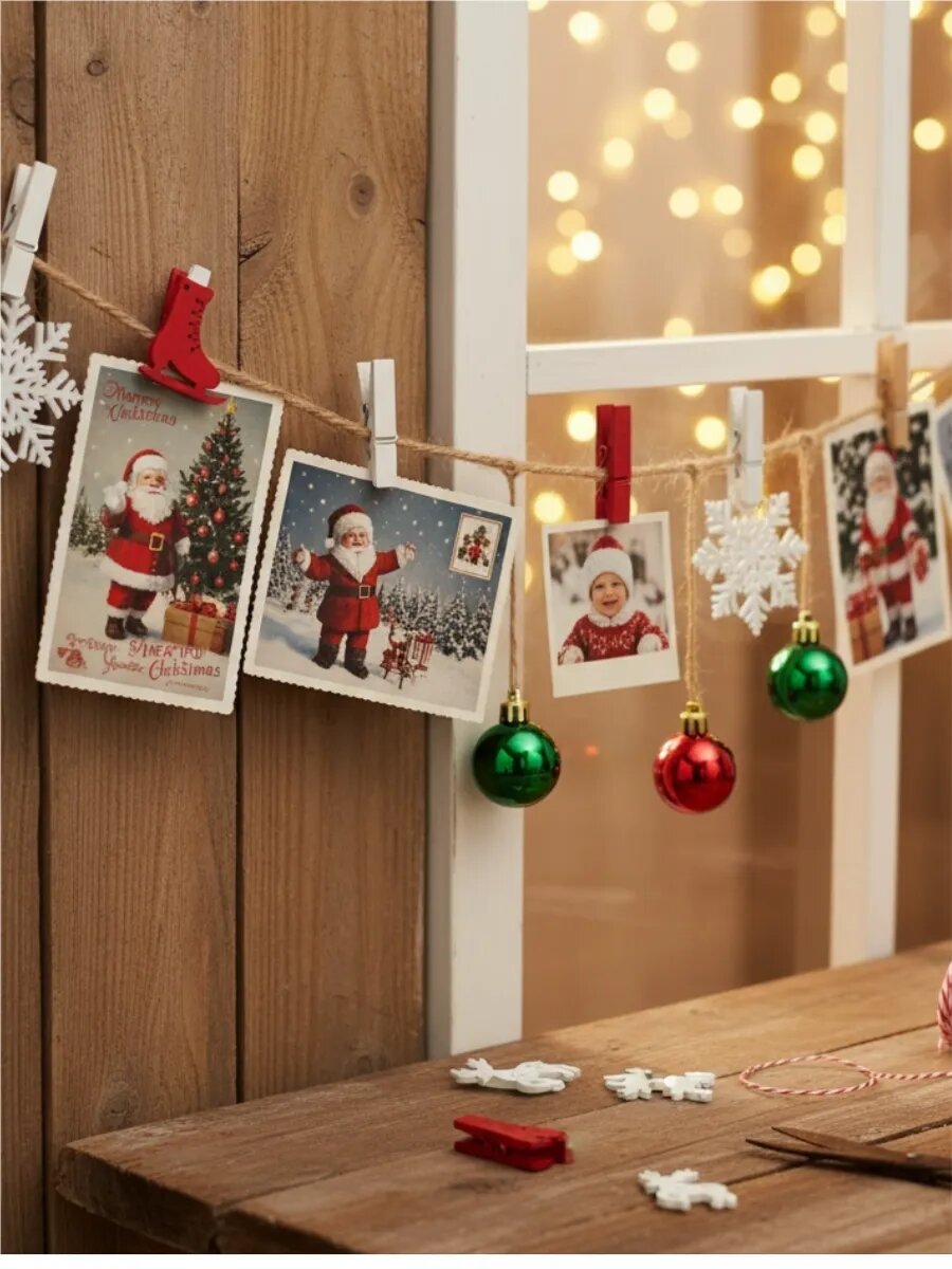 Прищепки деревянные, 6 штук — фото 1