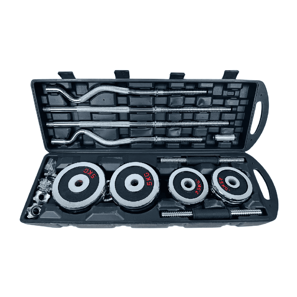 Гантел набор в кейсе 55 кг — фото 1