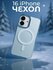 Чехол для iPhone (айфон) 16 с MagSafe противоударный, с металлической вставкой, ...