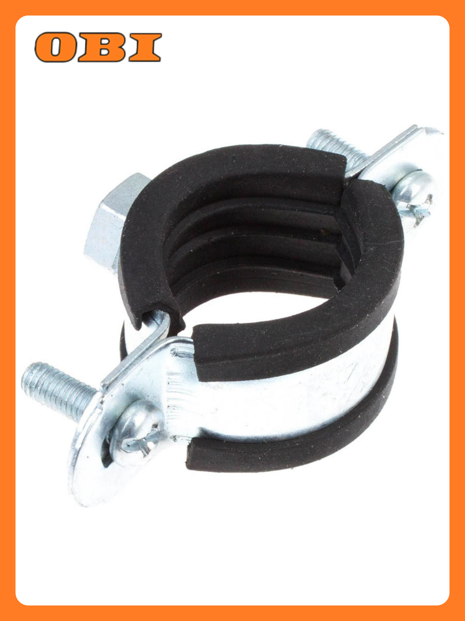 Хомут Стройбат червячный винтовое крепление 3/4