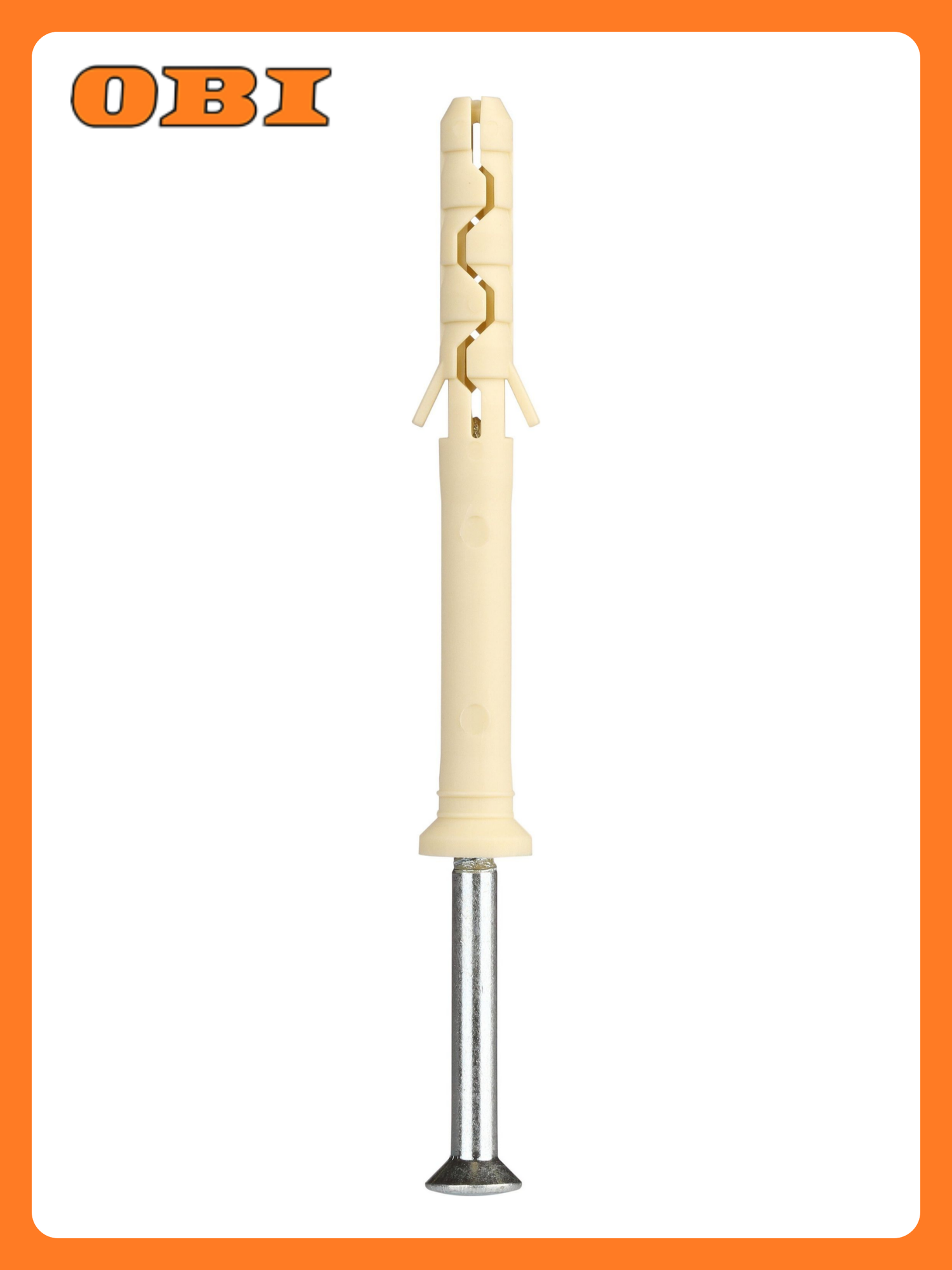 Дюбель-гвоздь с потайной манжетой европартнер PDG UK 8x80 мм 40 шт