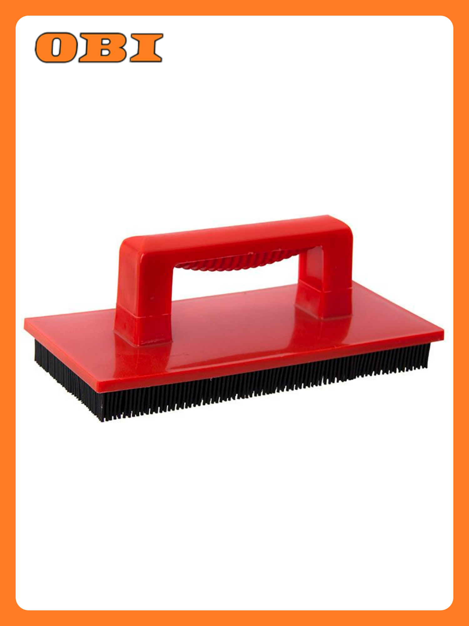 Щетка для декора резиновая 200х100мм