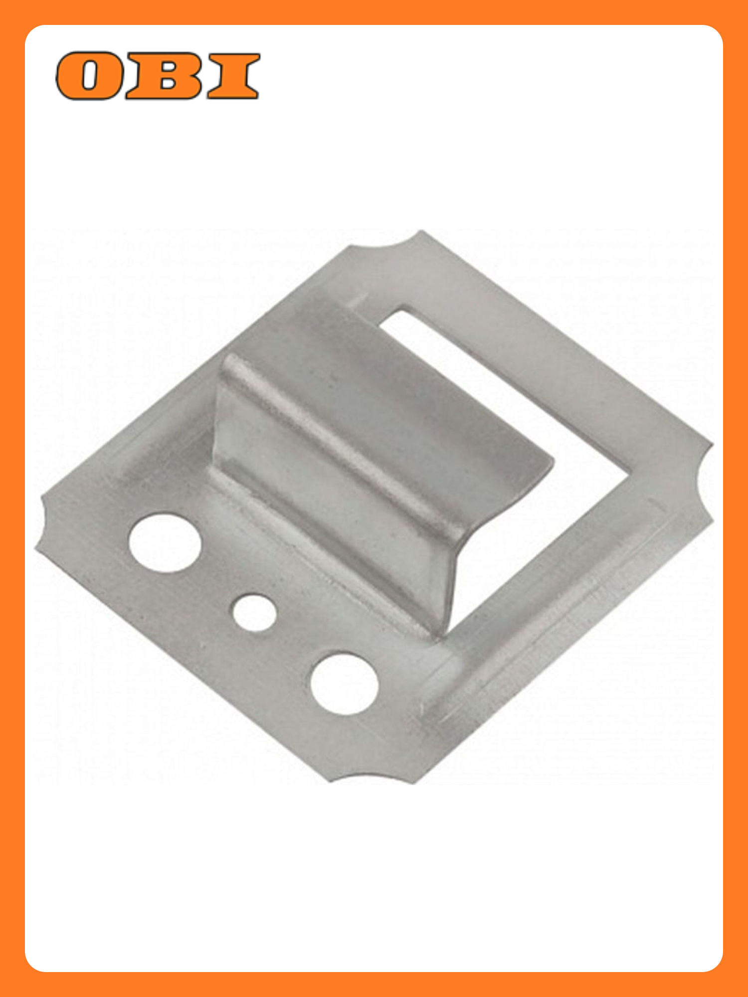 Кляймеры Tech-KREP для вагонки и блок-хауса оцинкованные 240x70x6 мм 45 штук