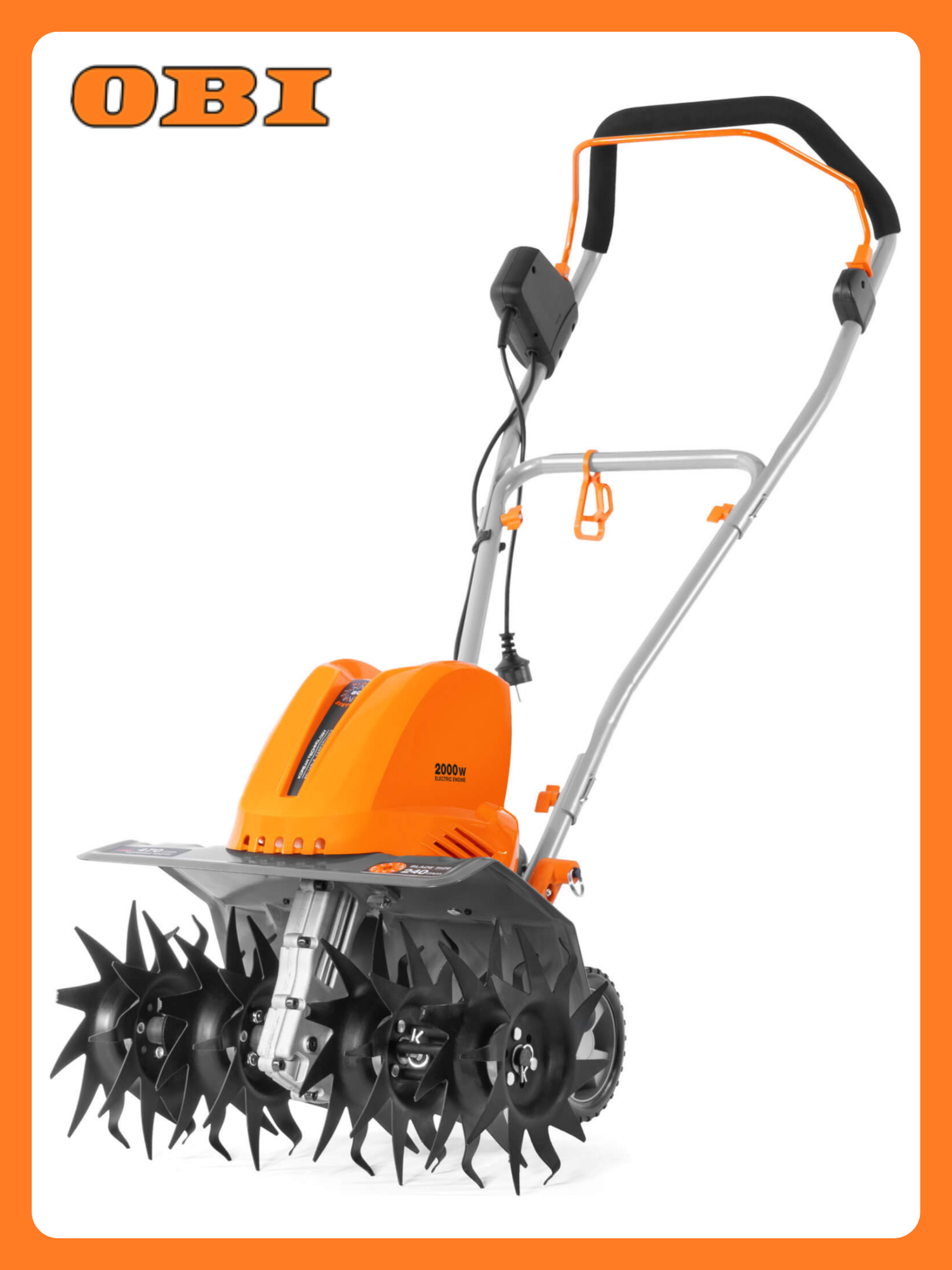 Культиватор DAEWOO Power Products DAT 2200E электрический червячный редуктор фрезы