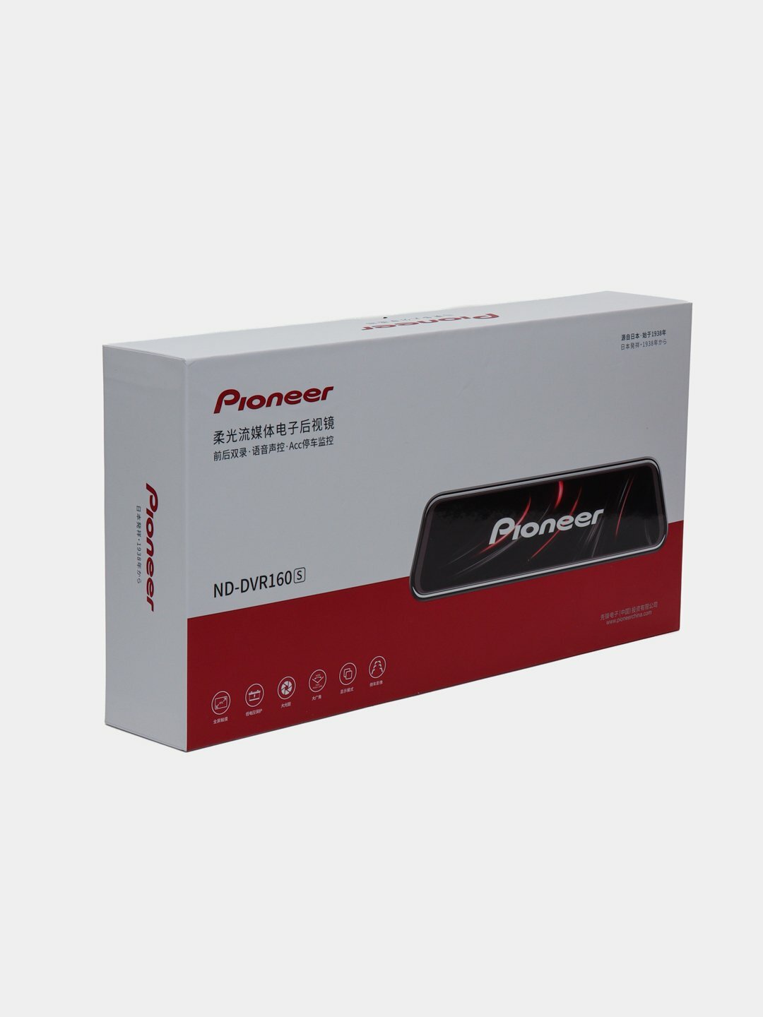 Видеорегистратор Pioneer DVR-160s FullHD, с сенсорным экраном