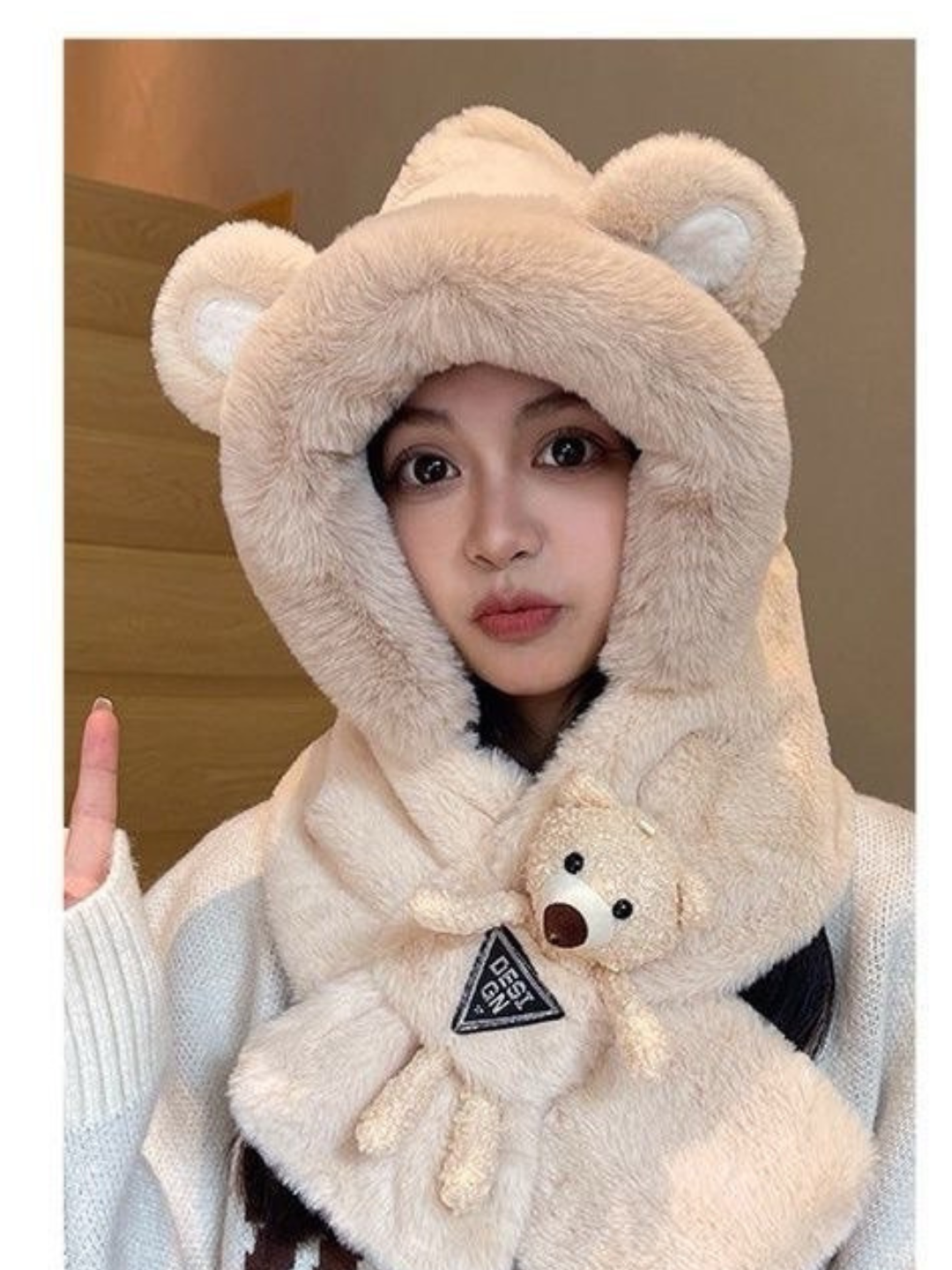 Шапка-ушанка для девочек и женщин