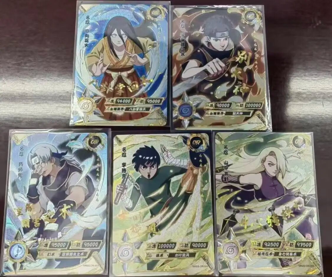 KAYOU Naruto Card NRSS-OR 001-005 SET
