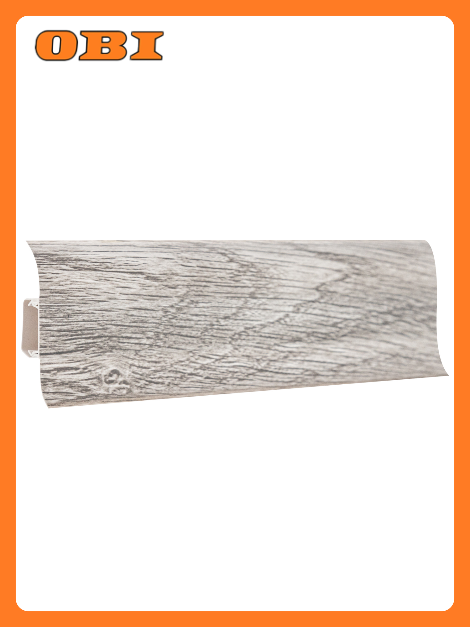 Плинтус ПВХ 60мм TECHNICAL Т14 тали 25м