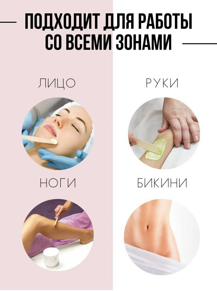 Воск для горячей депиляции в гранулах 200 грамм — фото 1