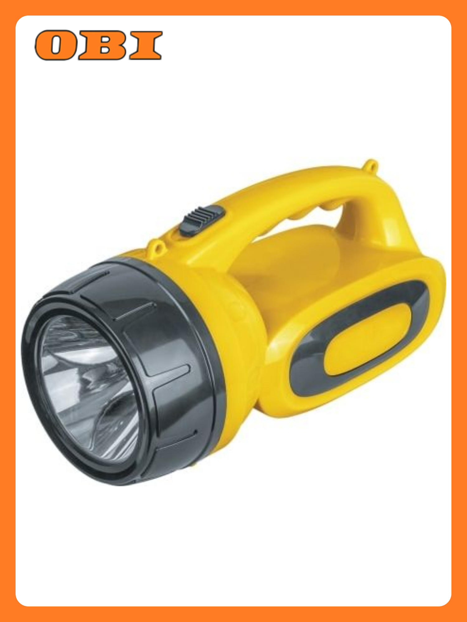 Фонарь-прожектор Navigator светодиодный желтый 3Вт 200м 180лм