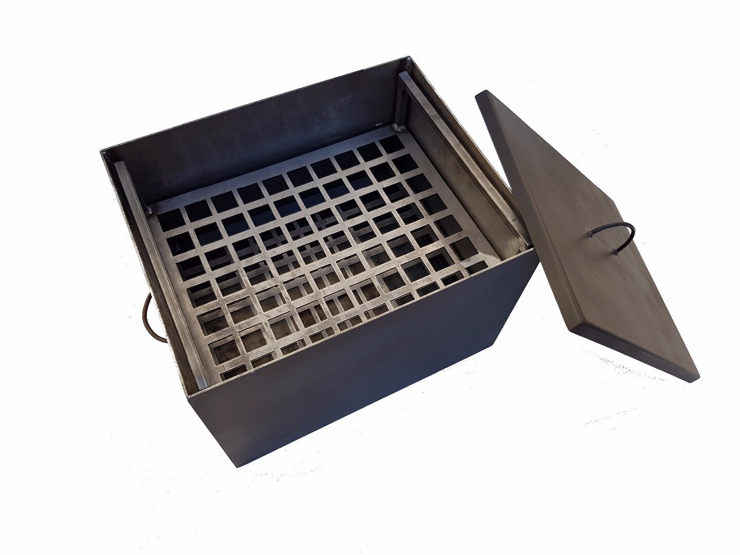 Коптильня 2х ур. со съемным поддоном для жира — фото 1