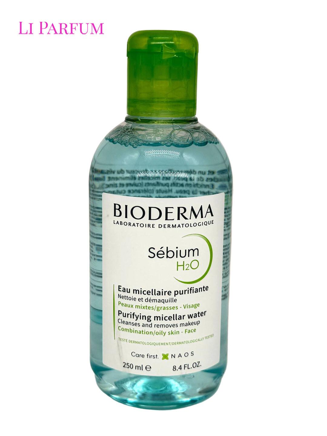 Bioderma Sébium H2O Мицеллярная вода очищающая для комбинированной и жирной кожи, 250 мл