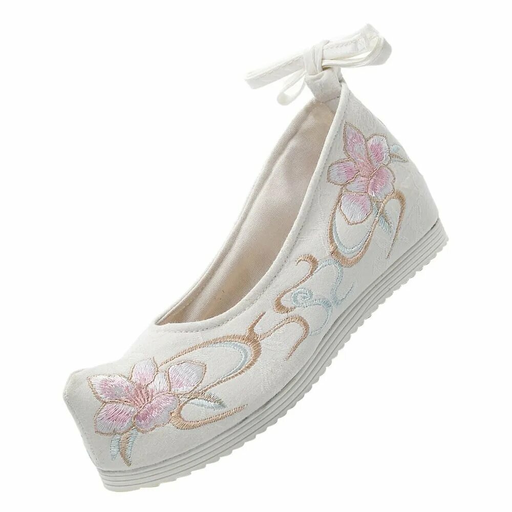 Антискользящие Женские Туфли В Китайском Стиле Из Натурального Материала Для Сцены И Традиций