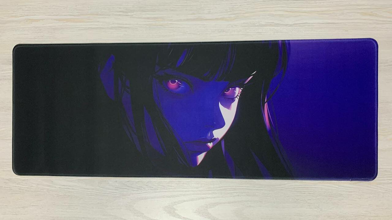 Коврик для компьютера и мыши «800x300x4», резина/ткань, игровой, размер 800×300×4 мм.