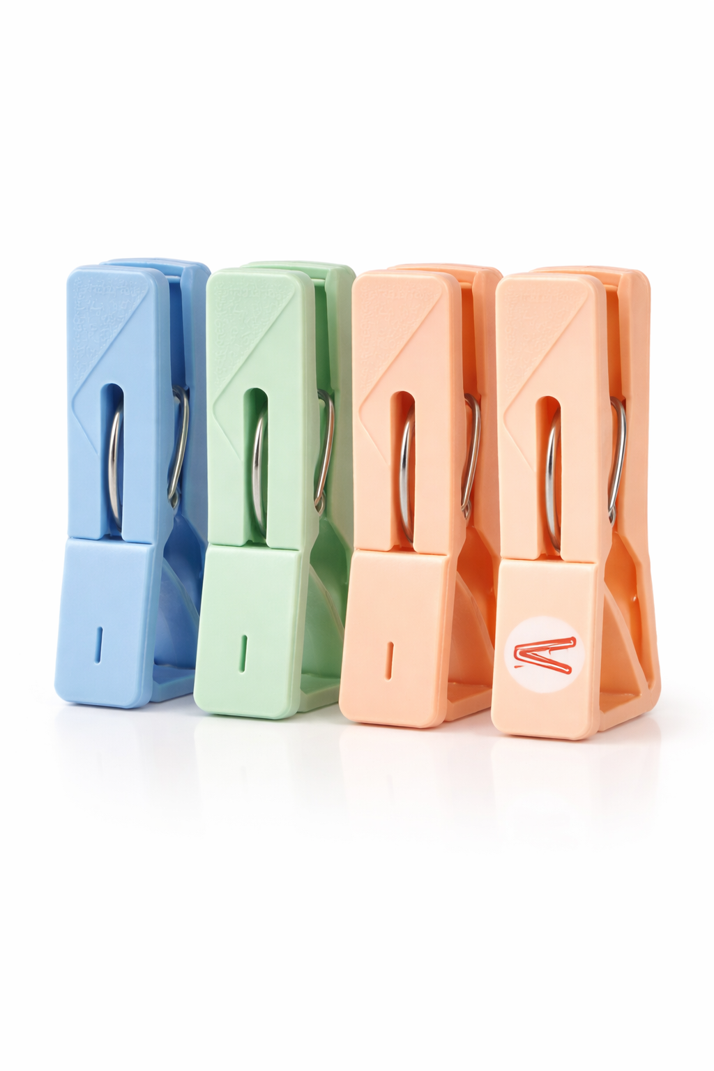 Прищепки для белья, для сушки одежды, 10 шт, нержавеющая сталь — фото 1