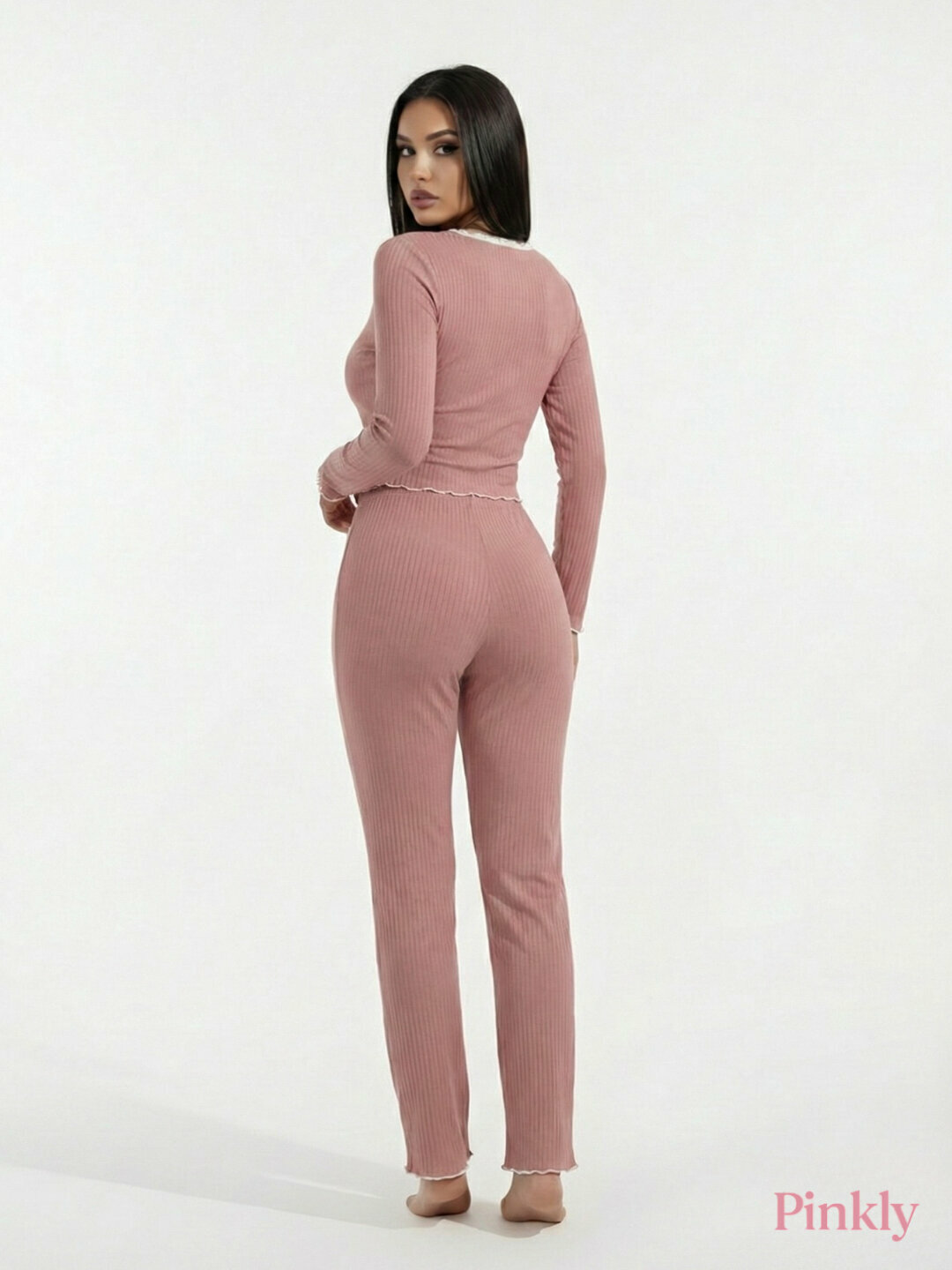 Пижама , размер s, розовый — фото 1