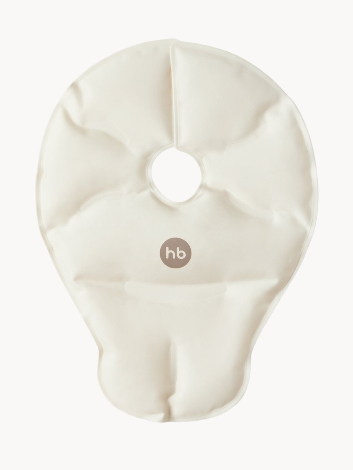 22012, Термонакладка для груди Happy Baby, вкладыши для нагрева или охлаждения, 2 компресса, грелка, кремовая