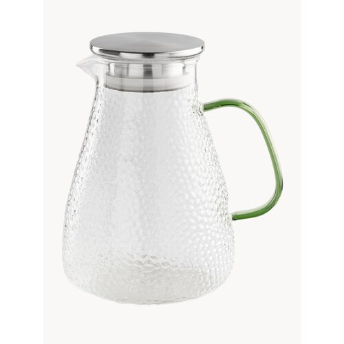 Кувшин 17 л с крышкой-фильтром стекло Бсталь с зеленой ручкой Dawned 2490₽