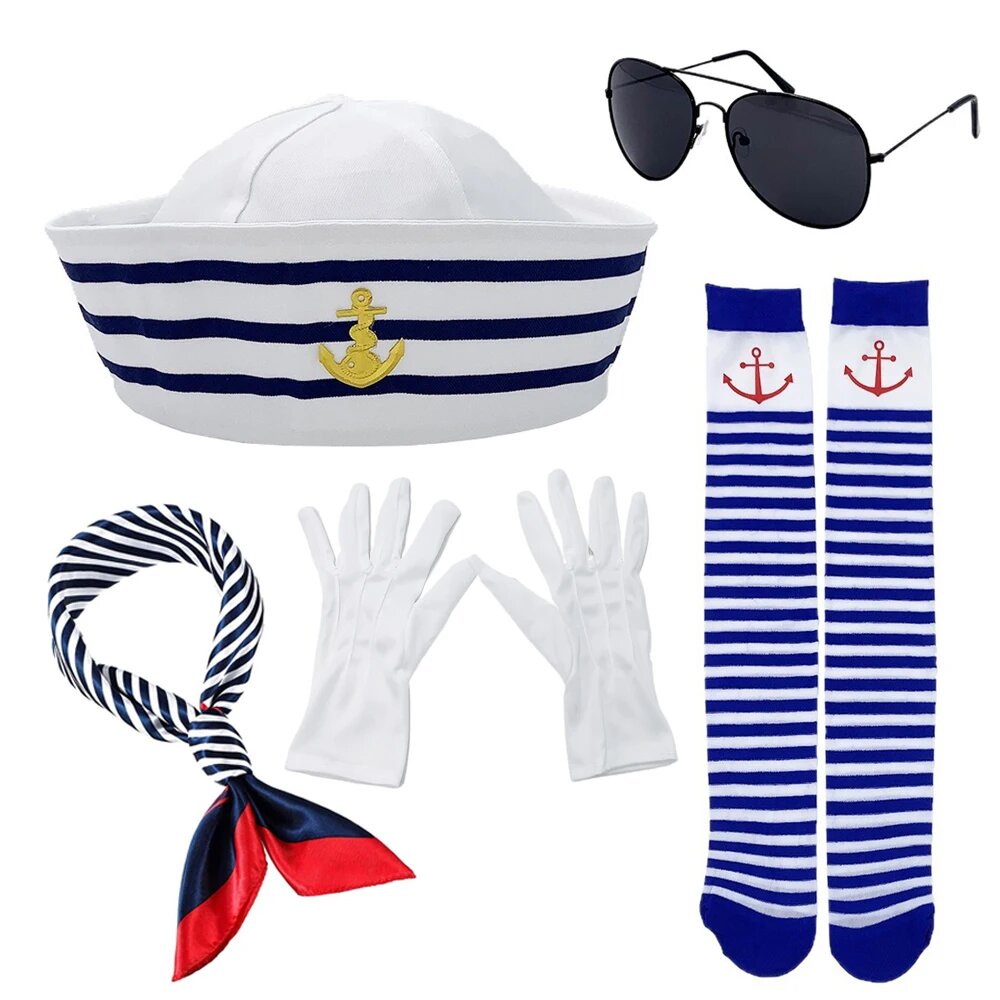 Комплект аксессуаров для косплея морячки 5-piece set A