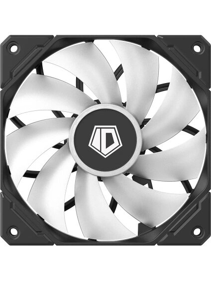 Вентилятор ID-Cooling TF-12025 Pro ARGB, 120х120x25, черный, 4-pin Ret (TF-12025-PRO ARGB) — фото 1
