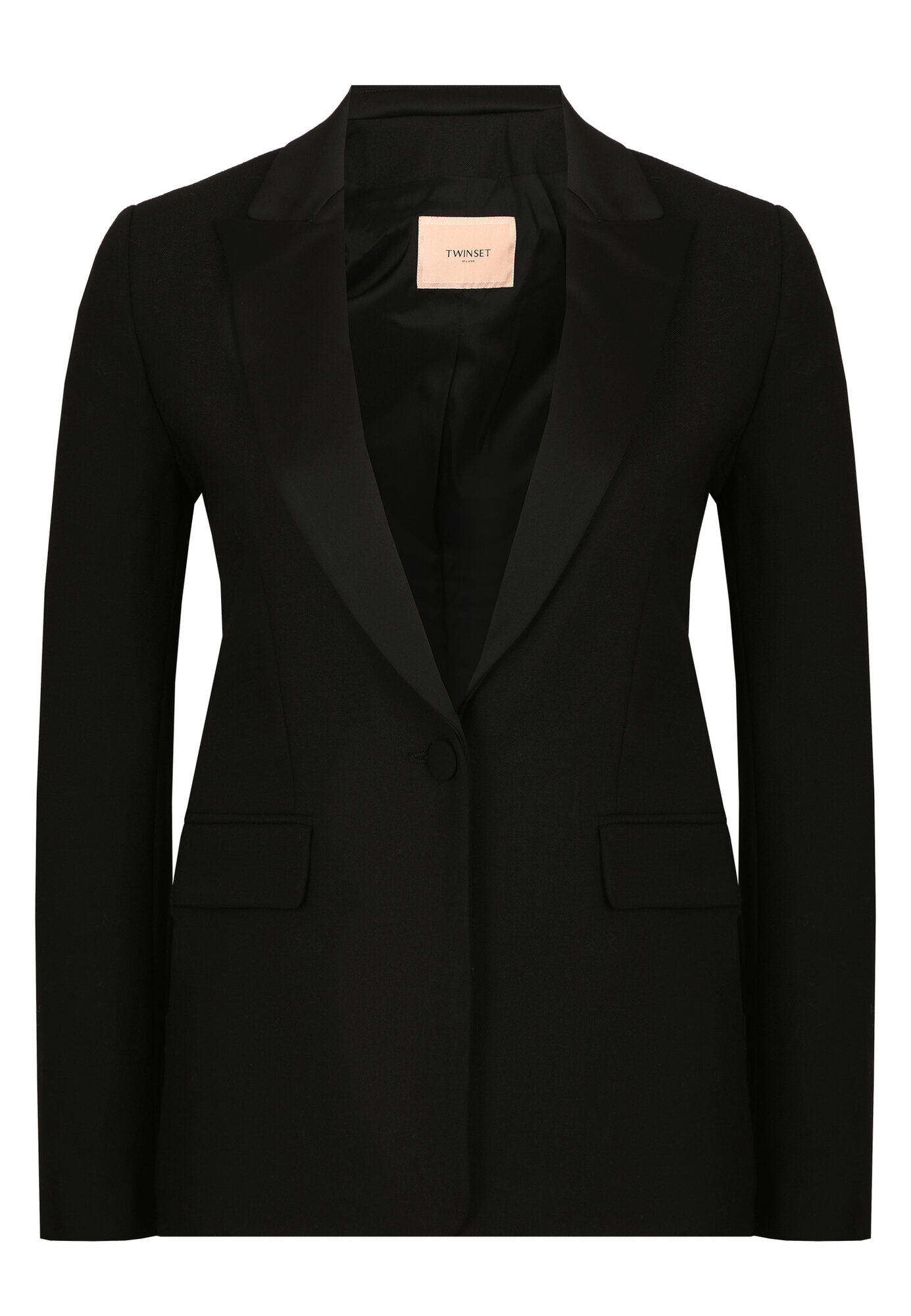 Пиджак , размер 46, черный