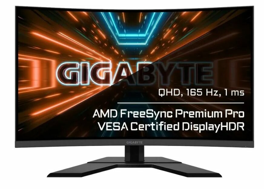 31,5" Монитор GIGABYTE G32QC A (20VM0-GG32QCABA-1EUR(1EKR)) черный