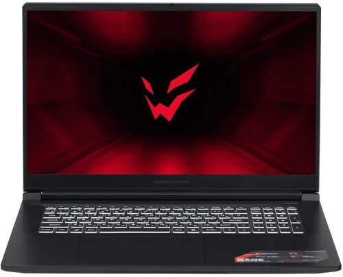 17.3" Игровой ноутбук ARDOR GAMING RAGE R17-I5ND413 Core i5-12450H, RAM 16 ГБ, SSD 512 ГБ, RTX 4060, без ОС, черный