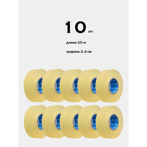 7GL PRO-S400 Хоккейная лента для щитков , прозрачная, ширина 2,4 см, длина 25 м , набор 10 шт