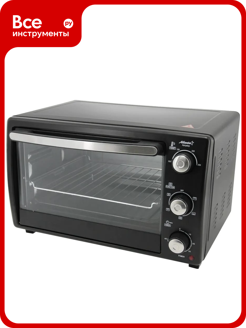 Электрическая печь Atlanta ATH-1407 black