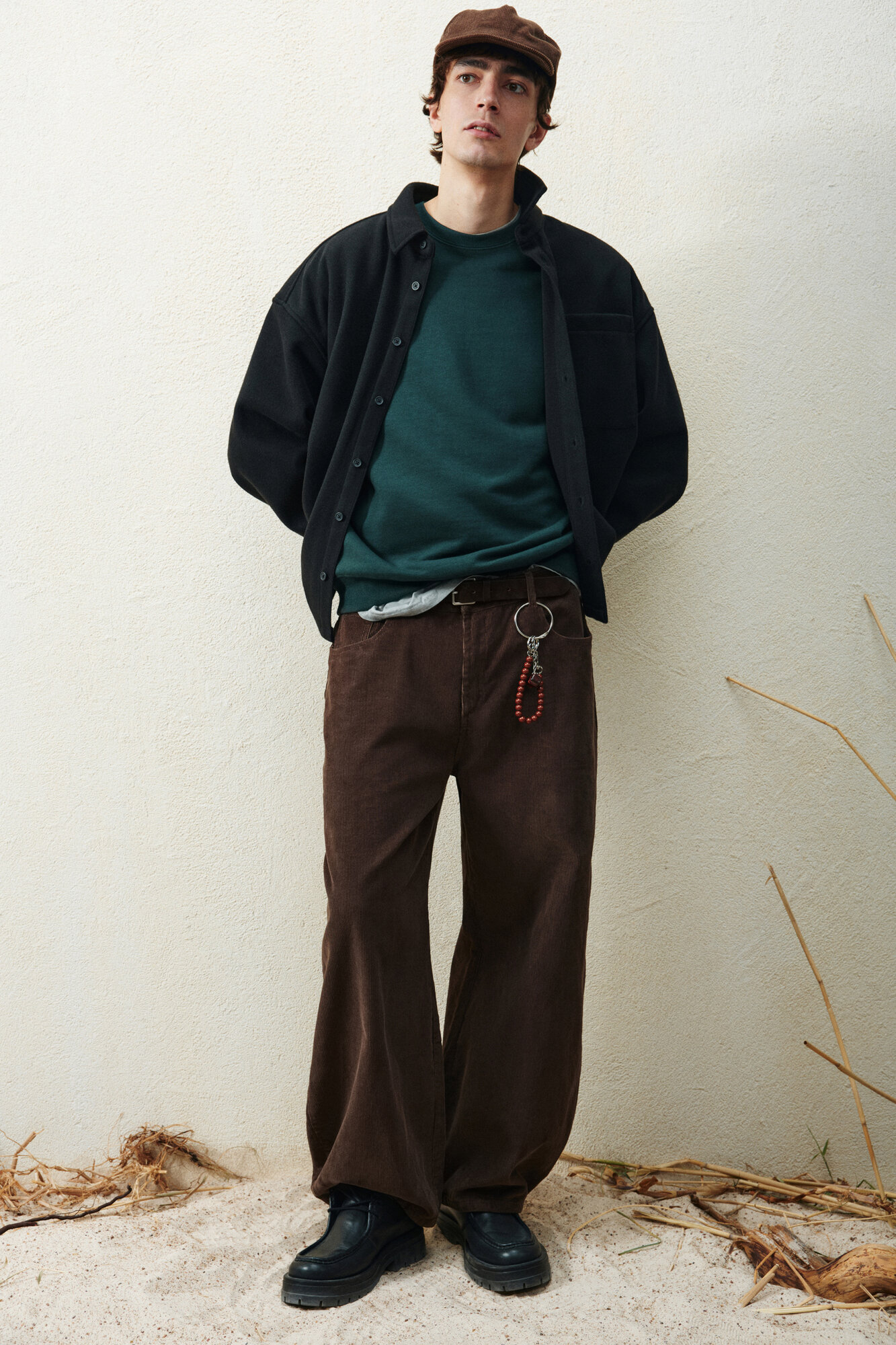 Брюки Befree Man Casual, размер M/176, коричневый