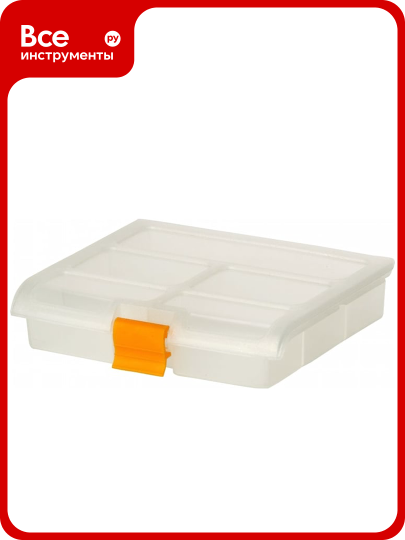 Блок для мелочей IDEA 114x142x34мм Прозрачный М 2950