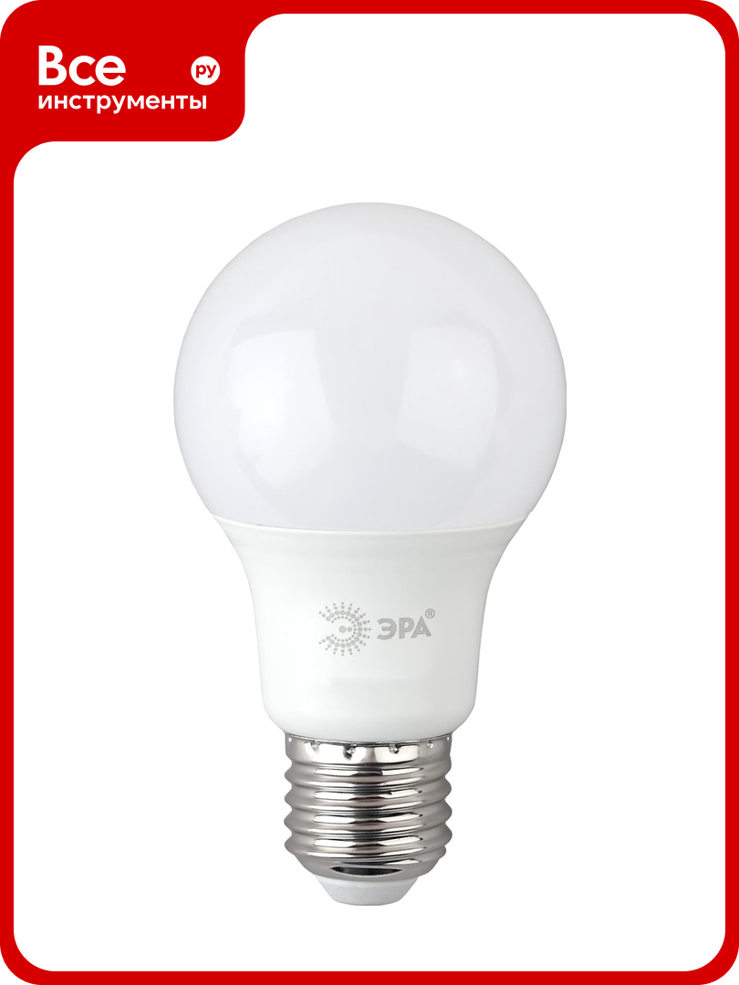 Светодиодная лампа ЭРА LED A6012W865E27 R груша 12Вт холодный E27 Б0045325