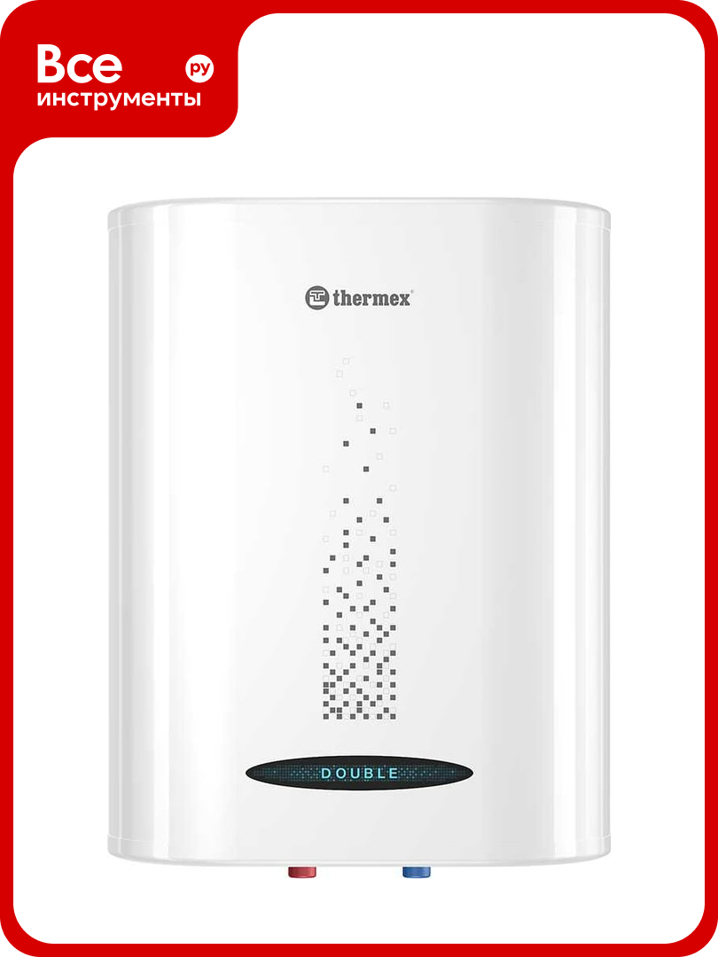Аккумуляционный электрический водонагреватель Термекс Double 30 ЭдЭБ03215