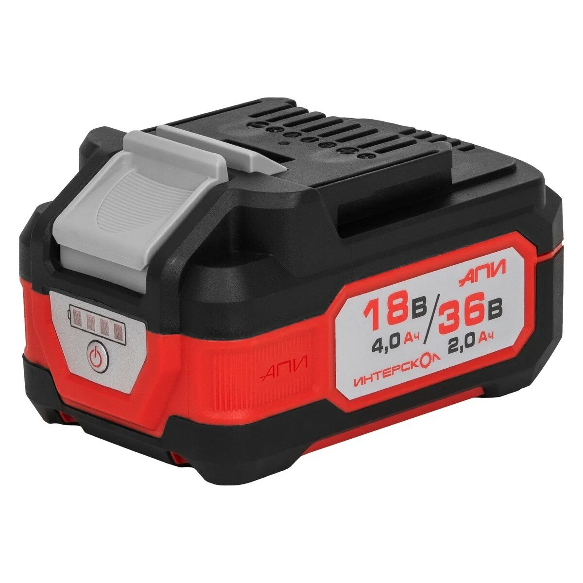 Аккумулятор ИНТЕРСКОЛ 18/36V 4.0 Ач Li-Ion АПИ-4