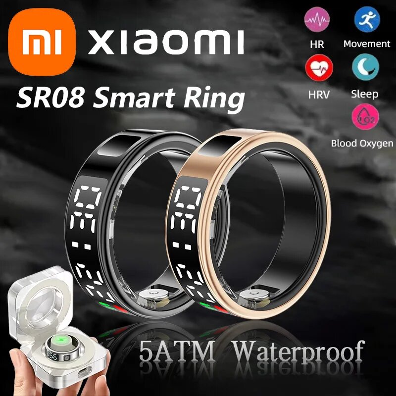 Xiaomi MiJia SR08 Смарт-кольцо Черный — фото 1