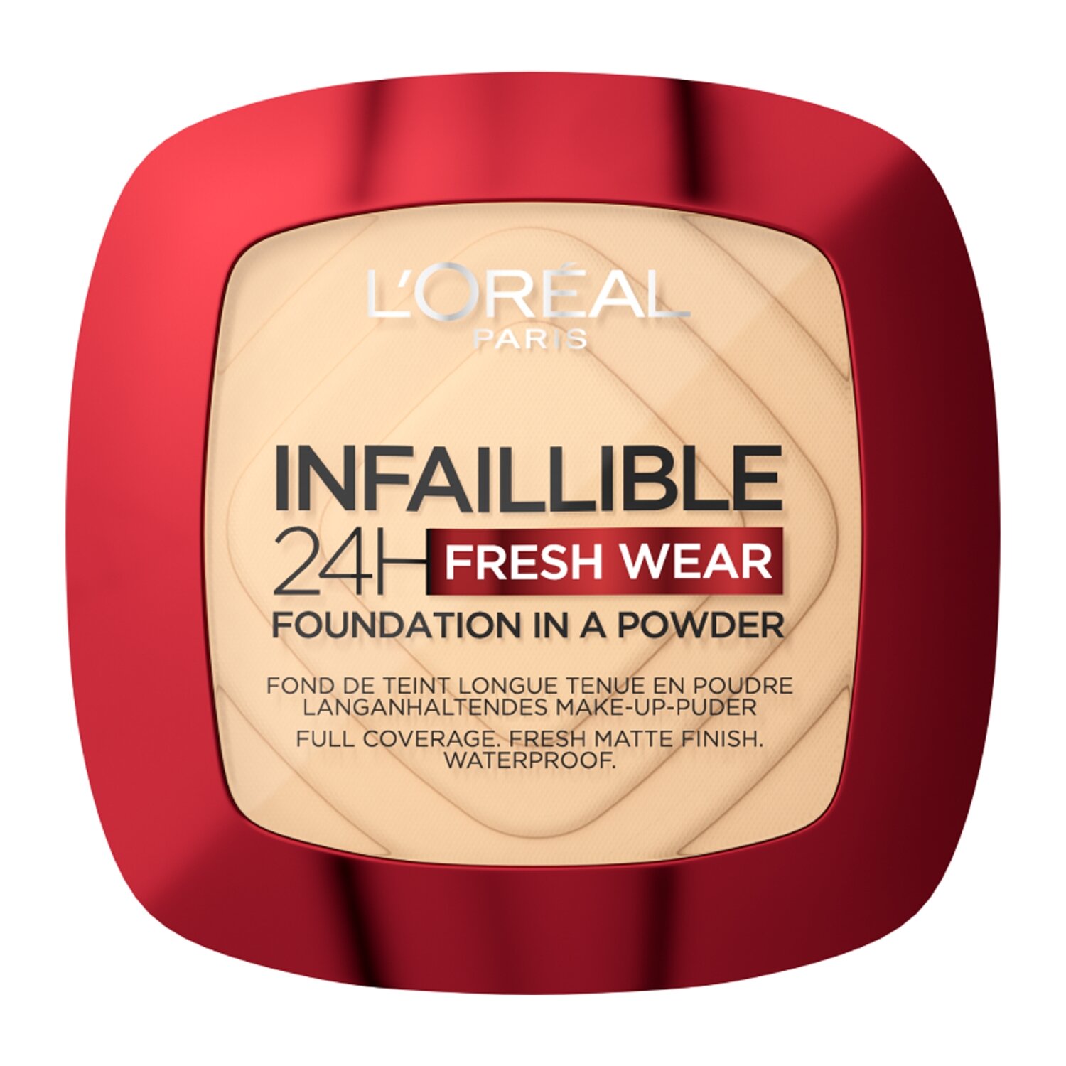 Пудра L'Oréal Paris "Infaillible", для смуглой кожи, до 24 ч. стойкость