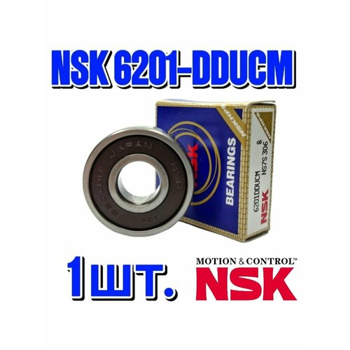 фото 6201-2rs (180201) подшипник nsk япония. made in japan