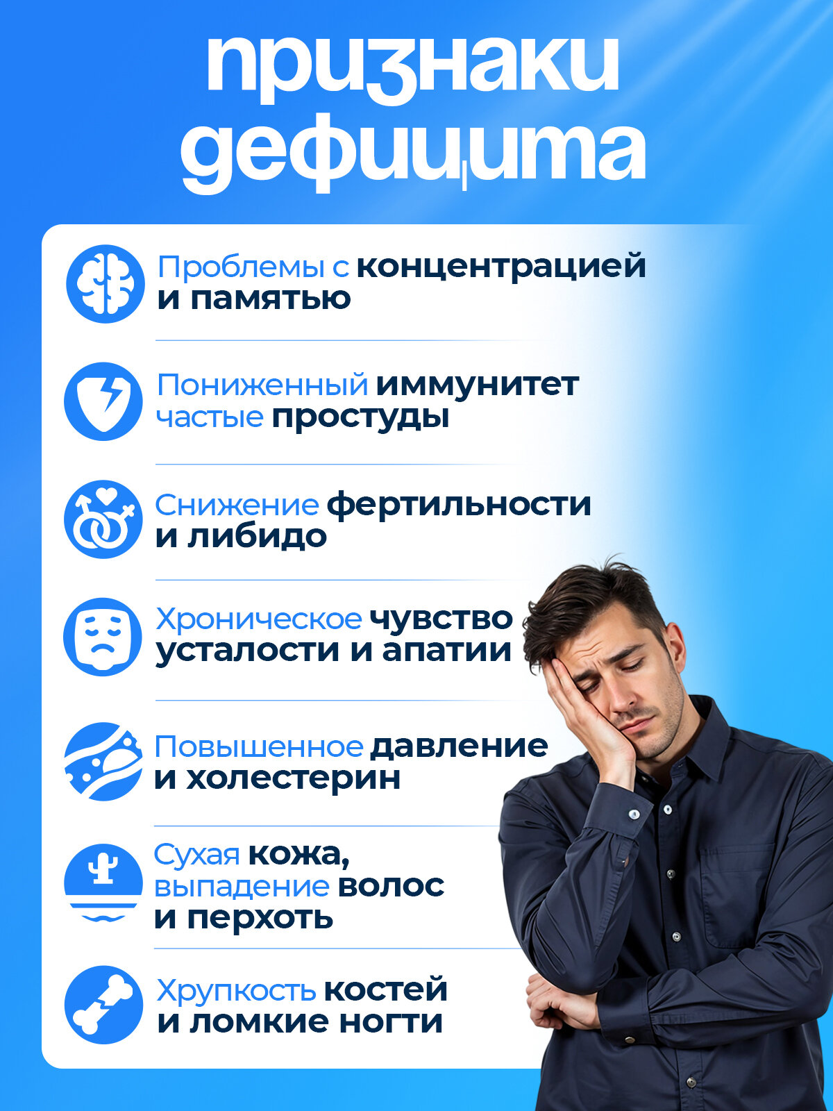 Бад Для Мужского Здоровья Мужские витамины 880 мг 120 капсул, бад для иммунитета энергии и бодрости, комплекс витаминов для мужчин