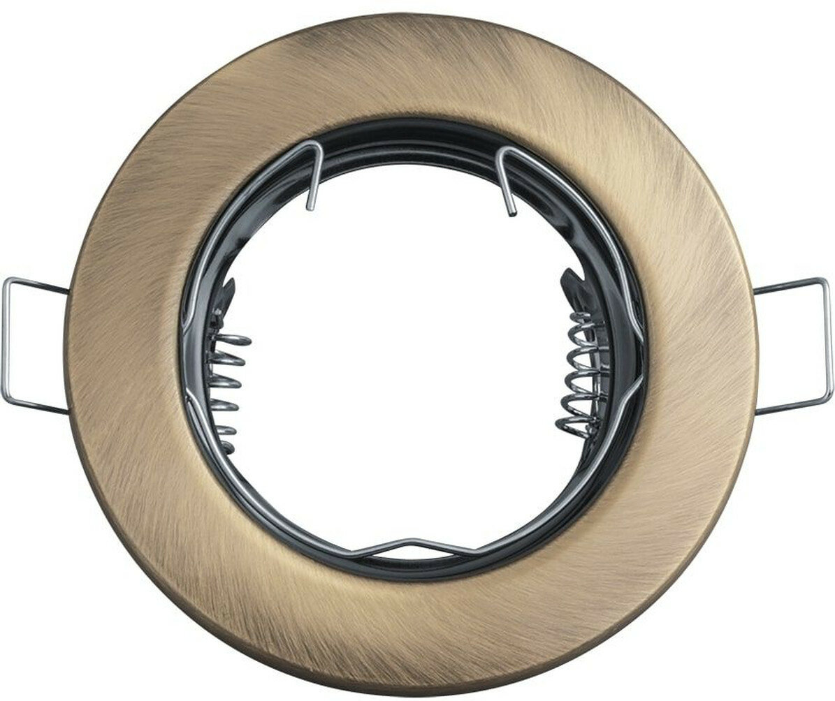 Светильник встраиваемый Navigator 93017 NFS-R1-007-MR16-GU5.3 чернёная бронза