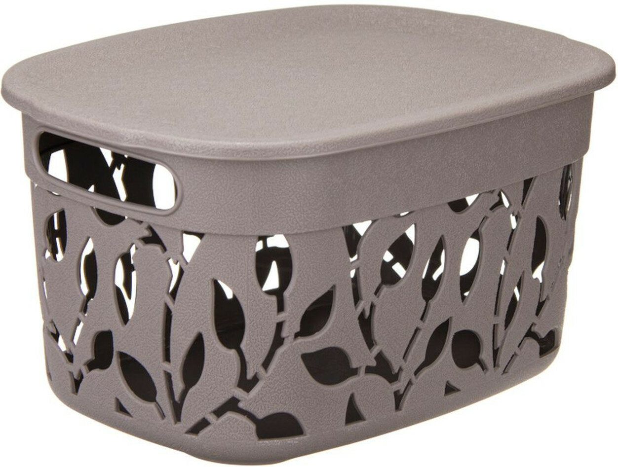 Коробка для вещей IDEA М 2362.2 полипропилен мятная 28x21x16 см