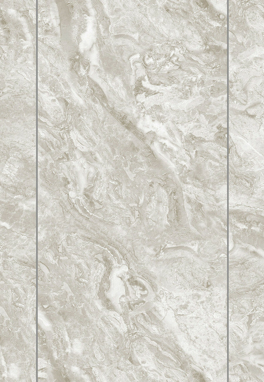 Панель ПВХ Мрамор Корсика 672/1 26*025 Stella Slim 5мм Light (15)