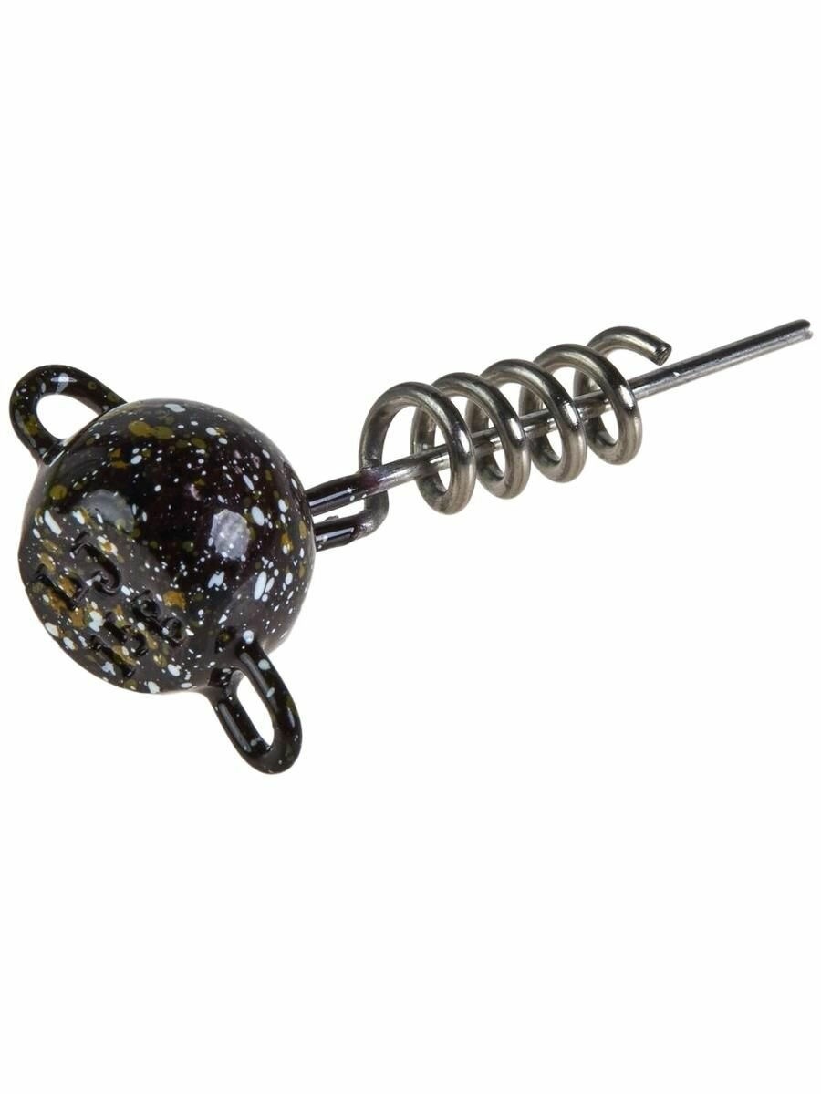 Груз-головка спираль Lucky John 3D 15г, набор 2шт.