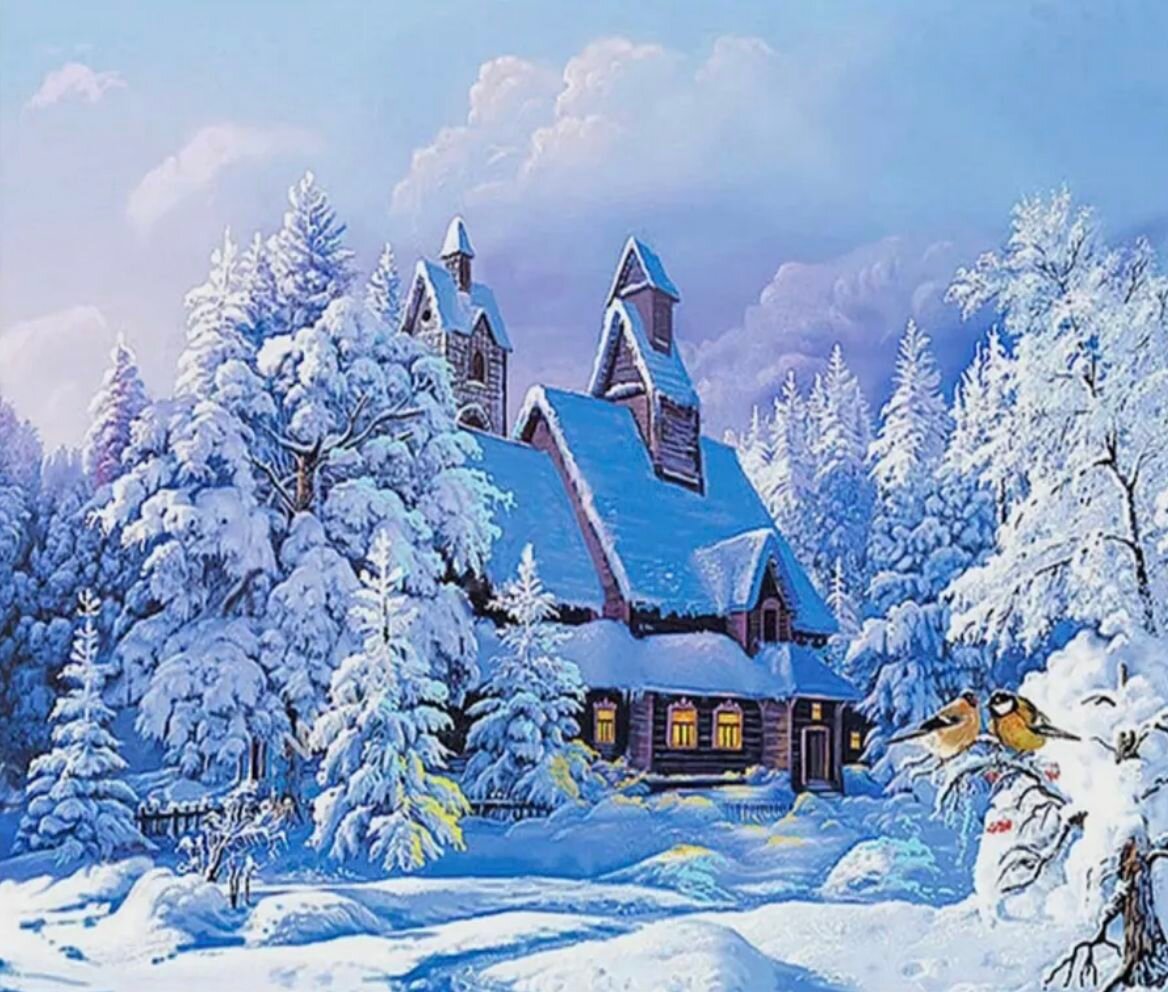 Алмазная мозаика 40х50 на подрамнике 