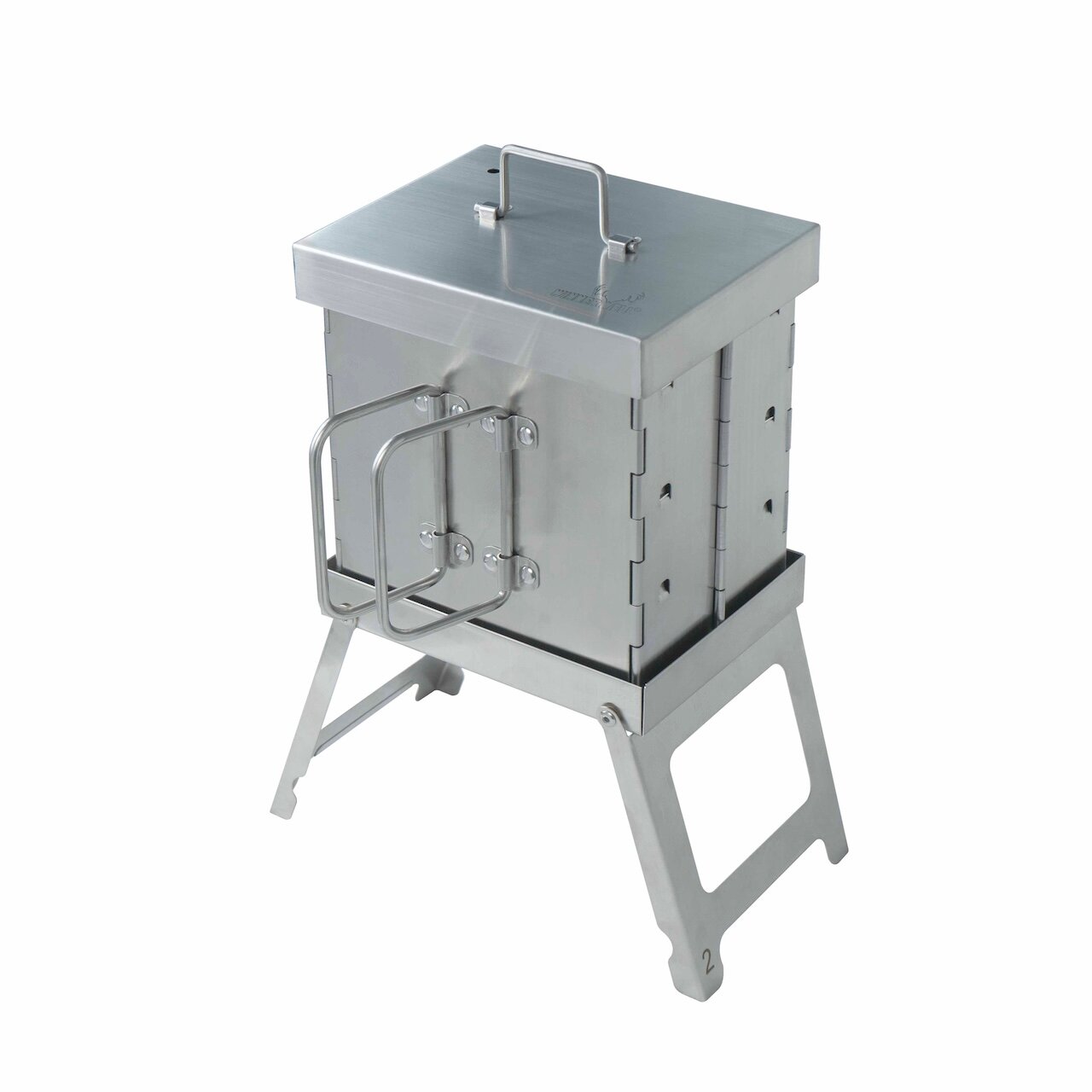 Туристическая складная печь щепочница коптильня Winnerwell Flat Smoker Small для похода трекинга путешествий кемпинга