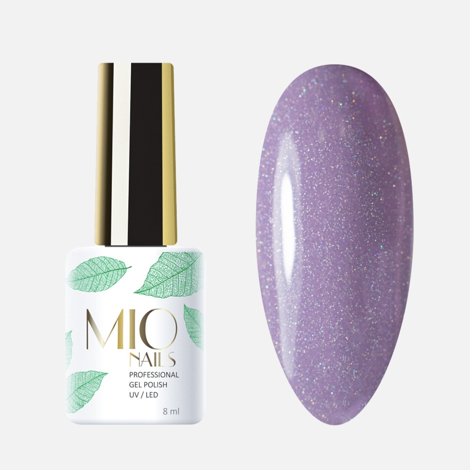 Гель-лак MIO Nails Delicate №DL-6 8 мл светло-фиолетовый оттенок